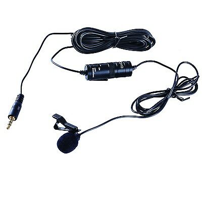 Movo Lavalier Microphone For Canon Eos 1d/5d/6d/7d/60d/70d Rebel T6i T5i T4i T3i