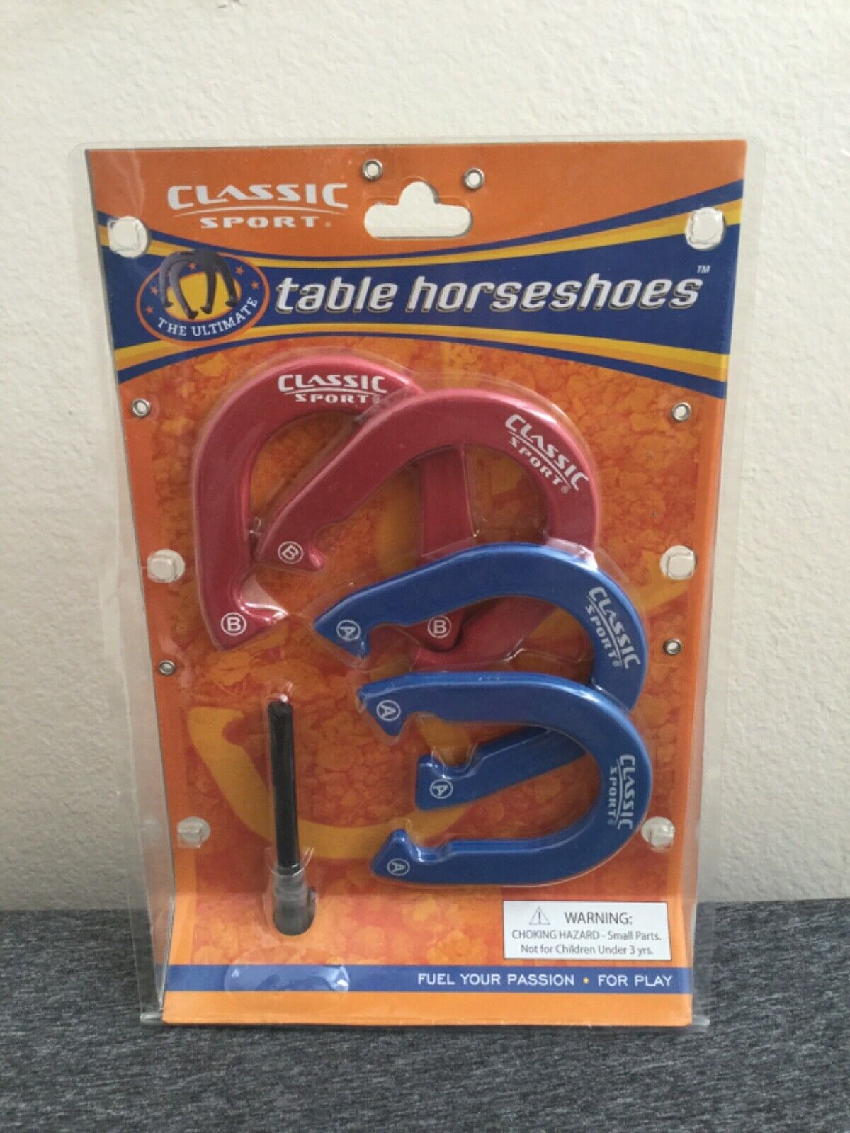 Classic Sport Table Horseshoes Set  For Play New