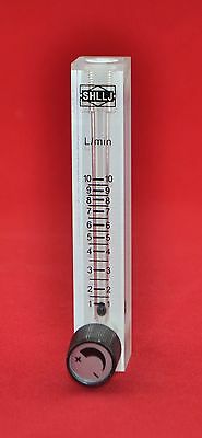 Lzq-7 Acrylic Flowmeter (1-10 Lpm Flow Meter) With Control Valve For Oxygen/air
