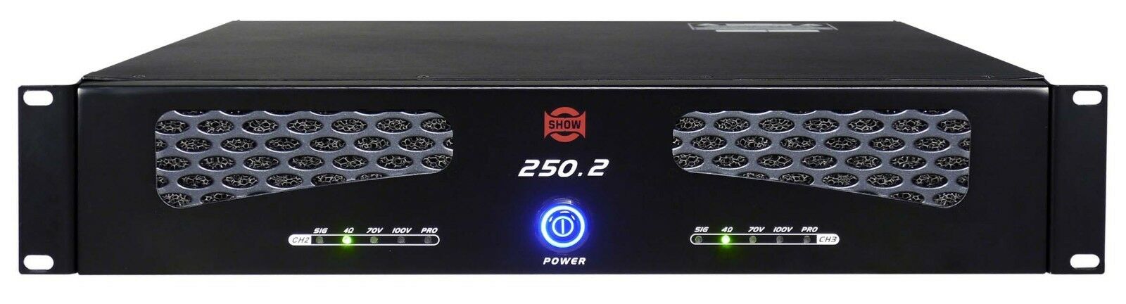 250-2 Amplifier Pa Of Power 2 X 500w