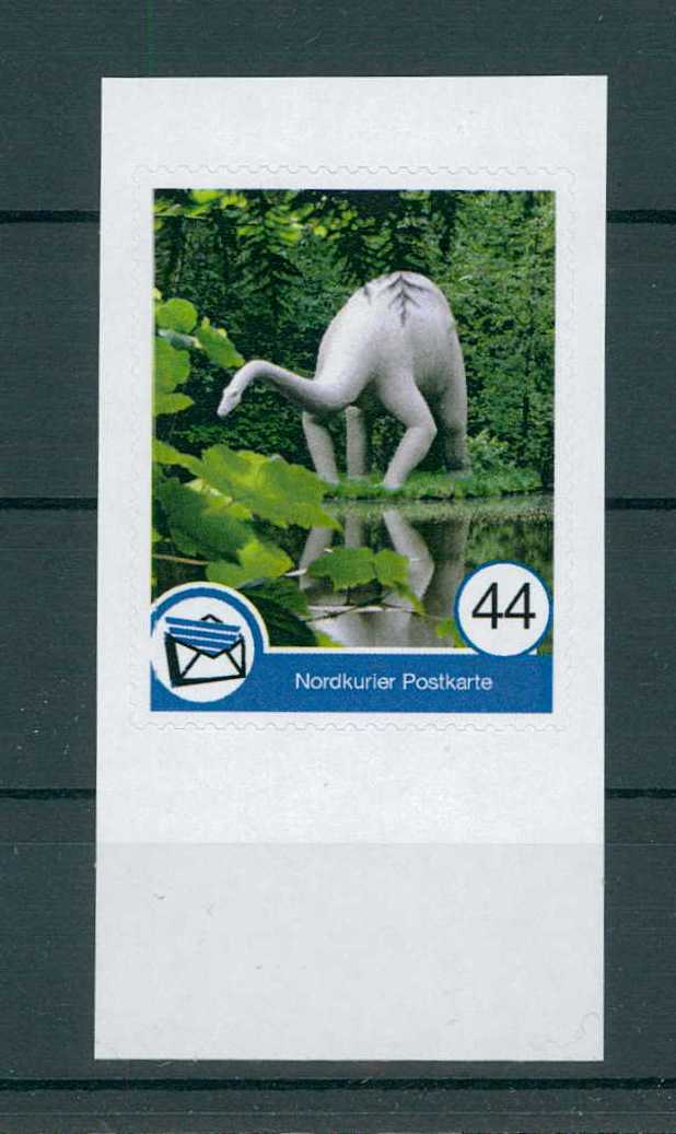 Germany Private Post Dinosaur Dinosaurs Custom Stamp Only 5 Mnh !! H2313