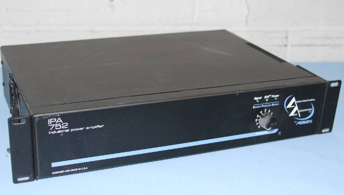 Peavey Ipa 752 Industrial Power Amplifier, Tested And Reset,